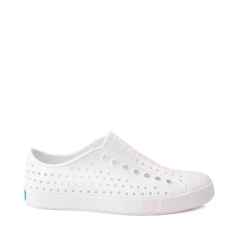 Native Men's White Jefferson Breathe Casual Slip-On Sneaker Size US 4
